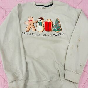 Athletic Works Cream Sweatshirt